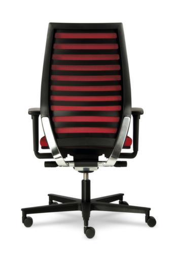 ROVO-CHAIR Bürodrehstuhl R12, Lamellen-Rückenlehne, rot