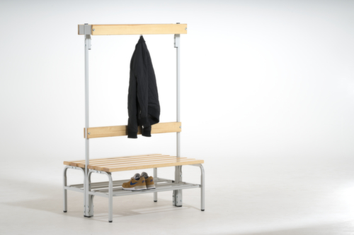 Sypro Umkleidebank mit Holzleisten