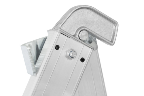 Hymer zweiteilige Mehrzweckleiter SC 60, 2 x 12 rutschsicher profilierte Sprossen