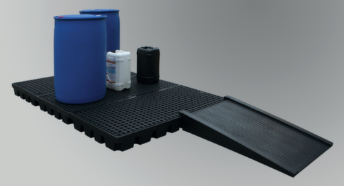 Lacont PE-Auffangwanne mit Lochplatte