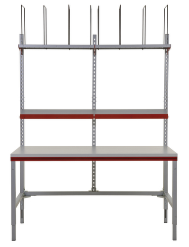 Rocholz Komplett-Packtisch System Flex, Breite x Tiefe 2000 x 800 mm