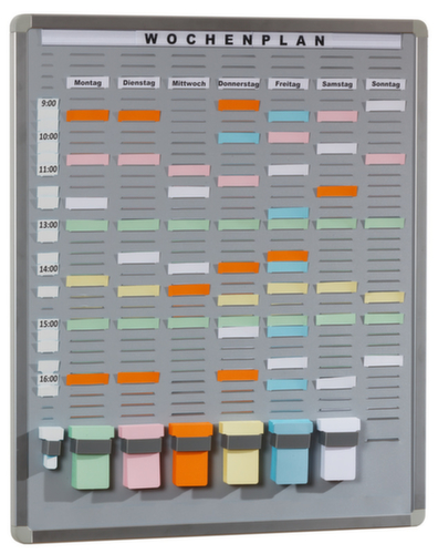 EICHNER Steckkartentafel T-Card, hellgrau