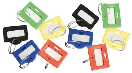 Schlüsselanhänger für Schlüsselschrank, farblich sortiert