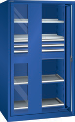 LISTA Schwerlast-Einschwenktürenschrank, 3 Schublade(n)