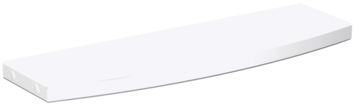 Gebogene Taschenablage für Theke, Breite 500 mm