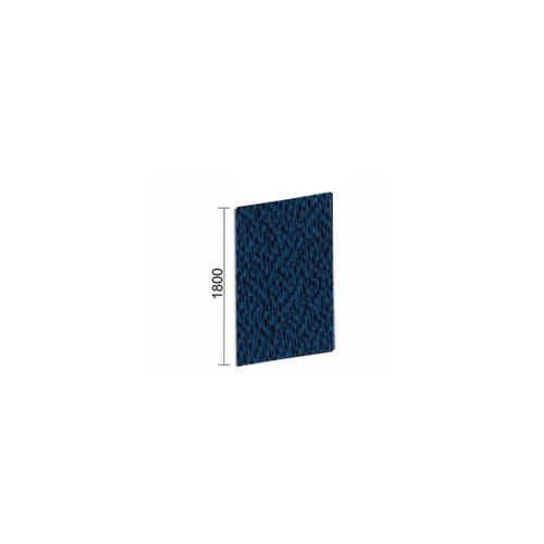 Gera Schallabsorbierende Stellwand Pro ProfiLine, Höhe x Breite 1800 x 1200 mm, Wand blau