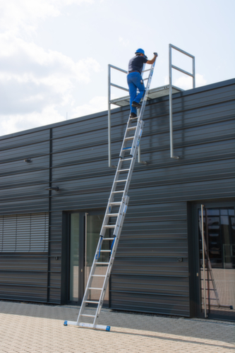 Krause Vielzweckleiter STABILO® Professional +S, 3 x 10 rutschsicher profilierte Sprossen und Stufen