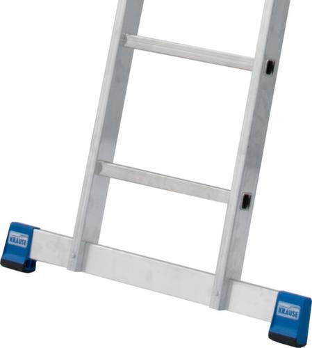 Krause Mehrzweckleiter STABILO® Professional +S mit Sprossen und Stufen, 2 x 9 rutschsicher profilierte Sprossen und Stufen