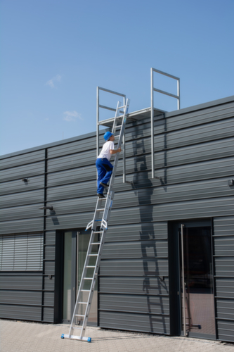 Krause Schiebeleiter STABILO® Professional +S mit Sprossen und Stufen