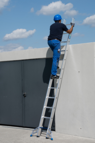 Krause Schiebeleiter STABILO® Professional +S mit Sprossen und Stufen