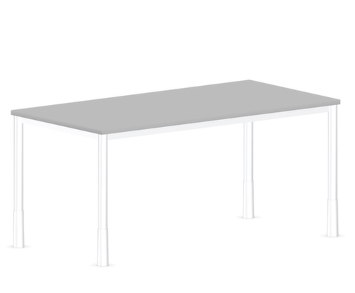 Nowy Styl Schreibtisch E10 mit 4-Fußgestell