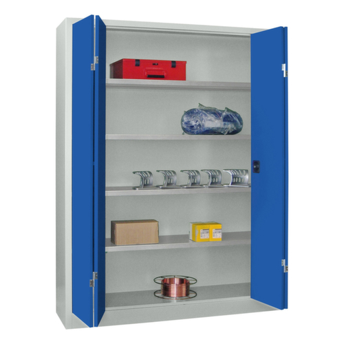 PAVOY Großraum-Falttürenschrank Basis aus Stahl