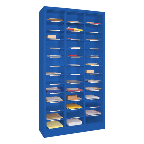 PAVOY Post-/Sortierregal Basis, Breite 1000 mm, 39 Fächer