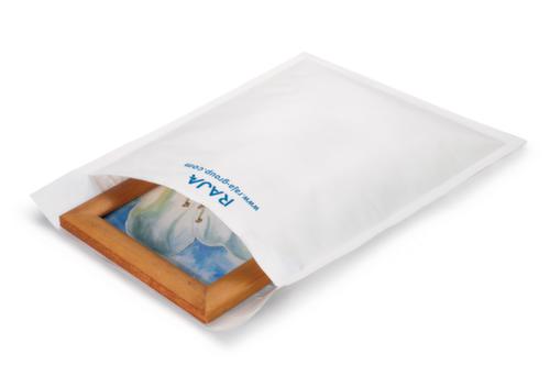 Weiße Luftpolster-Versandtasche