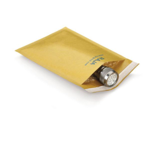 Braune Luftpolster-Versandtasche