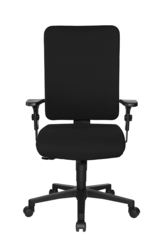 Topstar Bürodrehstuhl Open X (P) mit kaschierter Polsterrückenlehne, schwarz