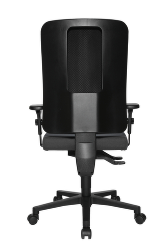 Topstar Bürodrehstuhl Open X (P) mit kaschierter Polsterrückenlehne, anthrazit