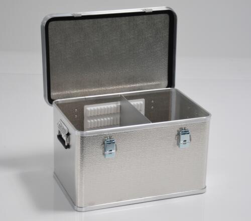Gmöhling Alu-Transportkiste G®-professional BOX aus Aluminium-Strukturblech