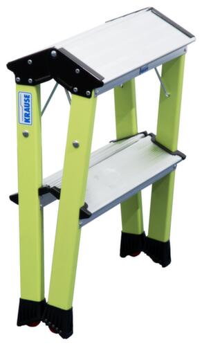 Krause Rollklapptritt Monto® Rolly®, Aluminium, grün