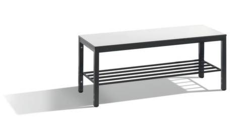 C+P Umkleidebank Basic Plus für Feuchträume