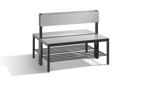 C+P Umkleidebank Basic Plus für Feuchträume