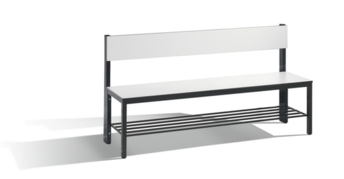 C+P Umkleidebank Basic Plus für Feuchträume