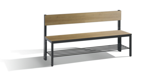 C+P Umkleidebank Basic Plus für Feuchträume
