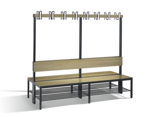 C+P Umkleidebank Basic Plus für Feuchträume