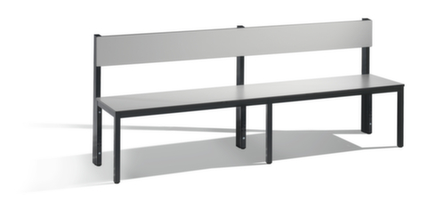 C+P Umkleidebank Basic Plus für Feuchträume