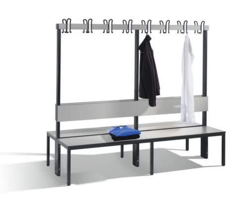 C+P Umkleidebank Basic Plus für Feuchträume