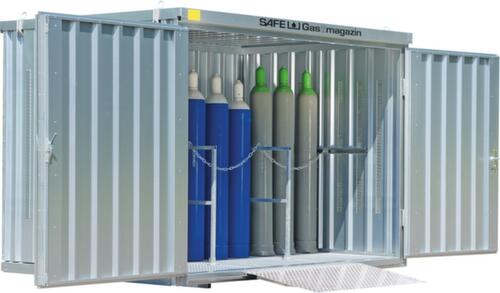 Gasflaschen-Lager