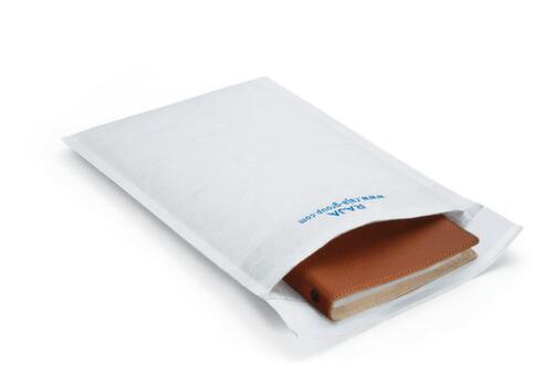 Weiße Luftpolster-Versandtasche aus PE-Schaum