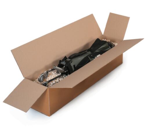 Langer Wellpapp-Versandkarton mit großer Öffnung, 2-wellig, 1500 x 200 x 200 mm