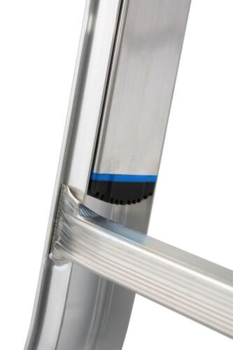 Krause Vierteilige Mehrzweck-Teleskopleiter STABILO® Professional, 4 x 5 profilierte Sprossen