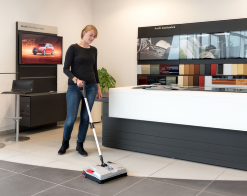 Akku-Kehrmaschine MEDUSA mit 2 Akkus, Kehrbreite 370 mm