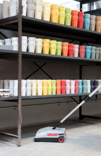 Akku-Kehrmaschine MEDUSA mit 2 Akkus, Kehrbreite 370 mm