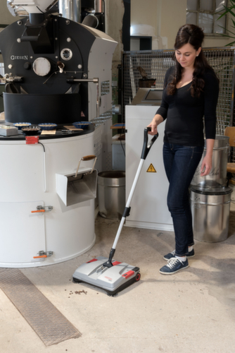 Akku-Kehrmaschine MEDUSA mit 2 Akkus, Kehrbreite 370 mm