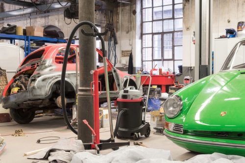 Nass- und Trockensauger WATERKING XL, Leistung 1300 W, Arbeitsbreite 450 mm