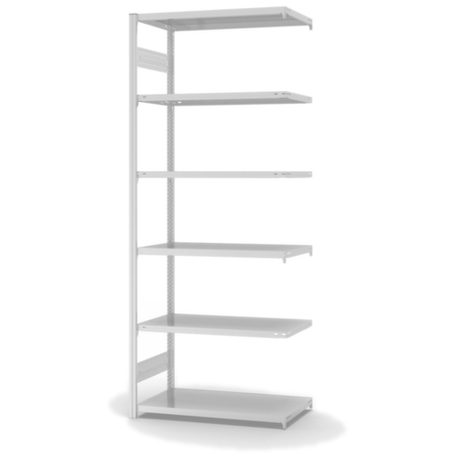 hofe Traversenregal in Standard Bauart, Höhe x Breite x Tiefe 2500 x 1010 x 535 mm, 6 Böden