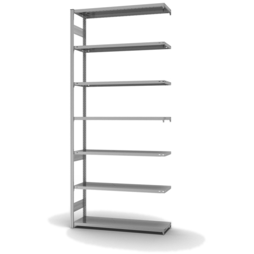 hofe Traversenregal in Standard Bauart, Höhe x Breite x Tiefe 3000 x 1310 x 435 mm, 7 Böden