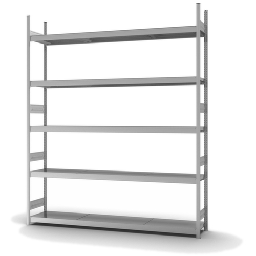 hofe Weitspannregal mit Stahlböden