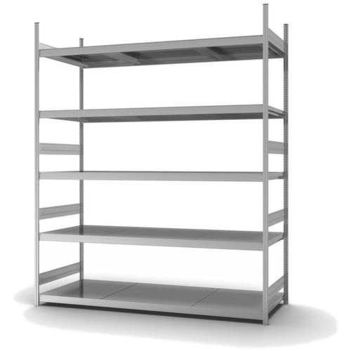 hofe Weitspannregal mit Stahlböden