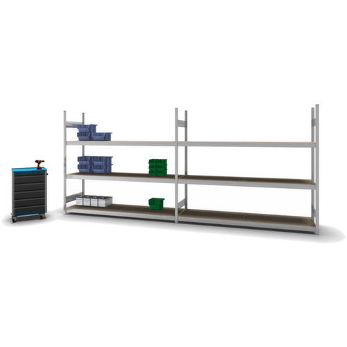 hofe Weitspannregal mit Holzböden