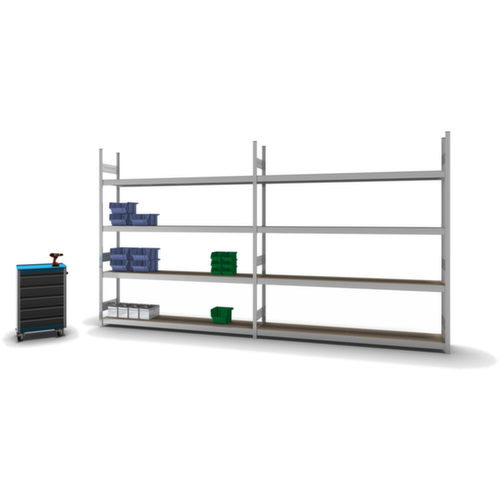 hofe Weitspannregal mit Holzböden