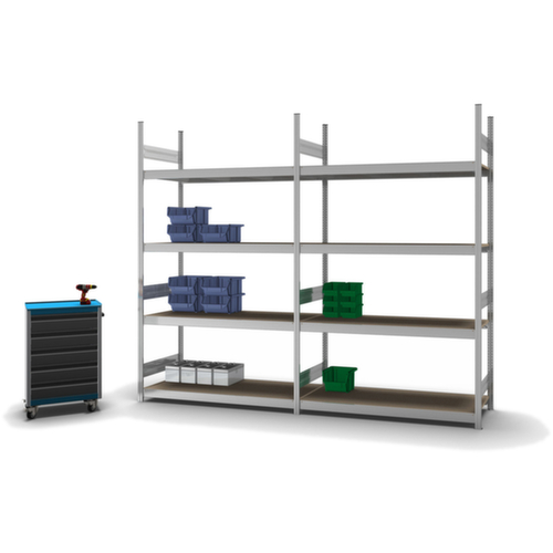 hofe Weitspannregal mit Holzböden