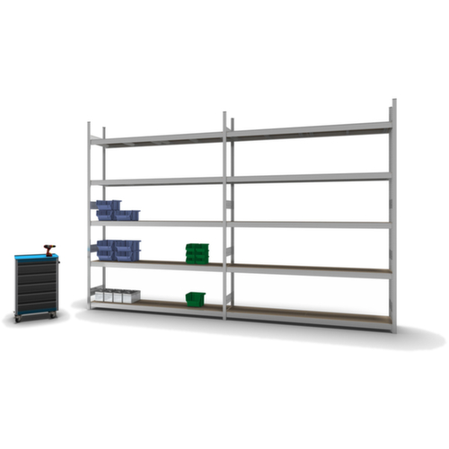 hofe Weitspannregal mit Holzböden