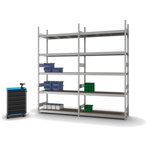 hofe Weitspannregal mit Holzböden