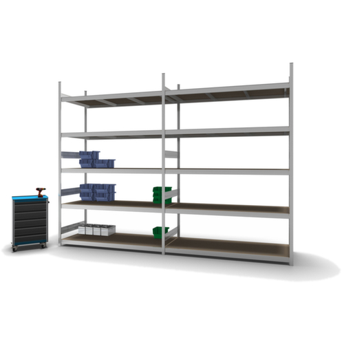 hofe Weitspannregal mit Holzböden