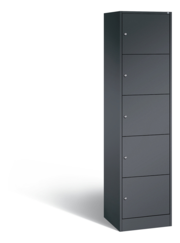 C+P Schließfachschrank Classic, 5 Fächer