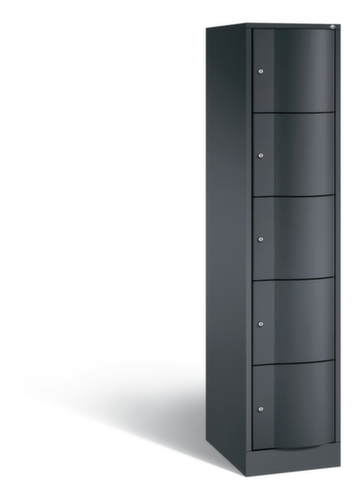 C+P Schließfachschrank Resisto, 5 Fächer